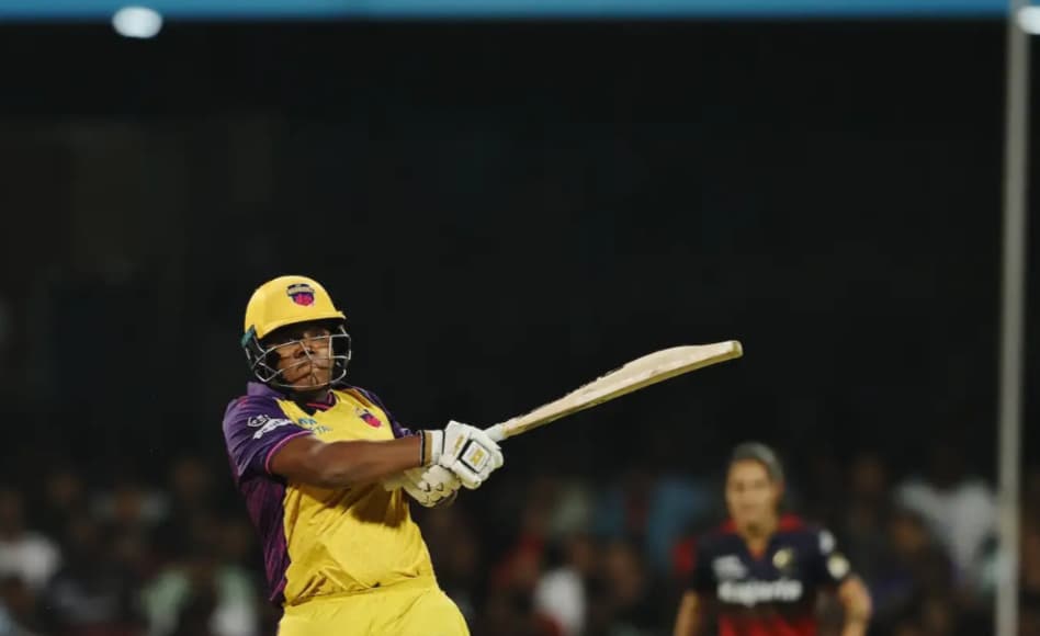 Kiran Navgire hits another fastest fifty in WPL Kiran Navgire hits another fastest fifty in WPL