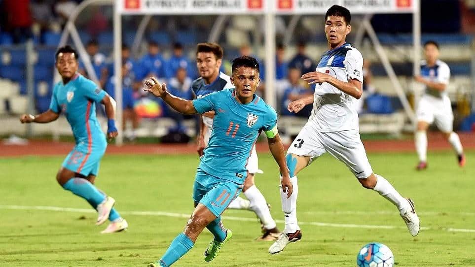 India 1-0 Kyrgyzstan - 2017 AFC Asian Cup Qualifiers India 1-0 Kyrgyzstan - 2017 AFC Asian Cup Qualifiers