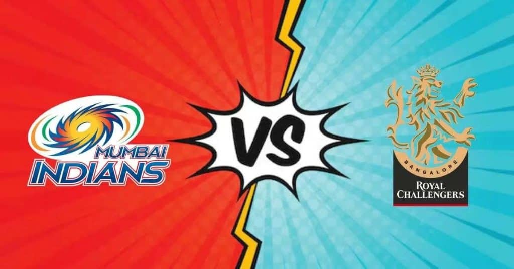 MI vs RCB Head-to-Head Record MI vs RCB Head-to-Head Record