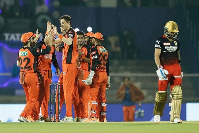 RCB – 68 vs SRH RCB – 68 vs SRH