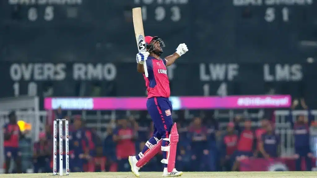 Sanju Samson 219 IPL Sixes Record Sanju Samson 219 IPL Sixes Record
