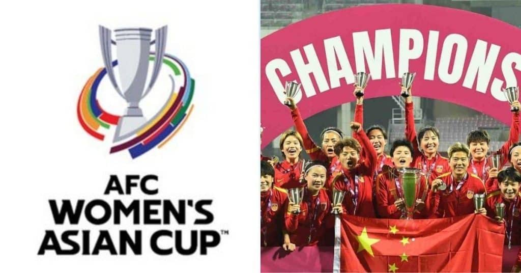 Most Appearances in AFC Women's Asian Cup