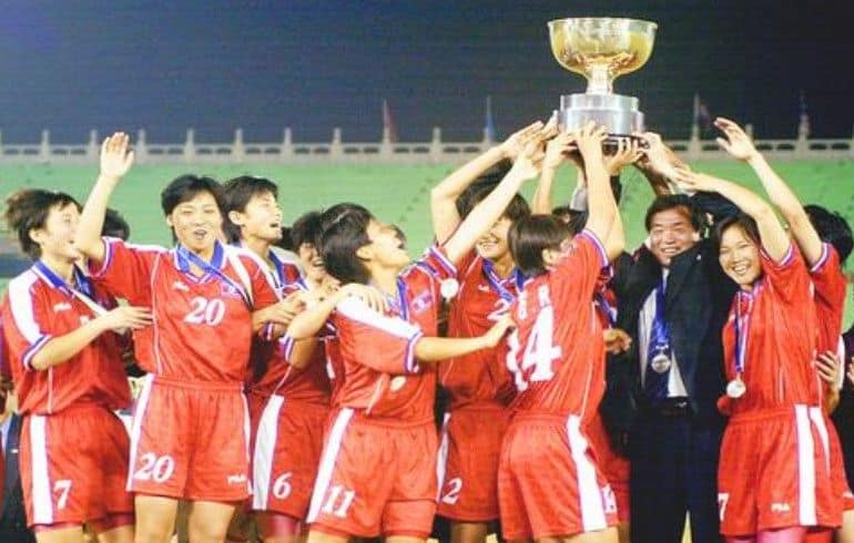 North Korea 2-0 Japan (2001 Final, Taiwan) North Korea 2-0 Japan (2001 Final, Taiwan)