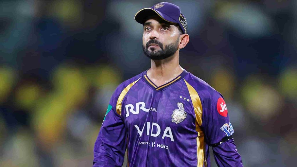 Ajinkya Rahane Fined ₹12L After KKR’s Fourth Defeat In IPL