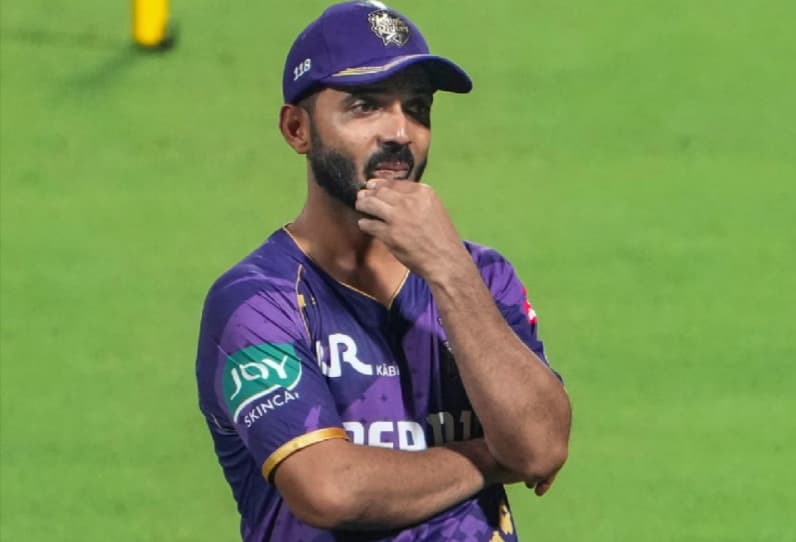 Ajinkya Rahane Fined ₹12L After KKR’s Fourth Defeat In IPL Ajinkya Rahane Fined ₹12L After KKR’s Fourth Defeat In IPL