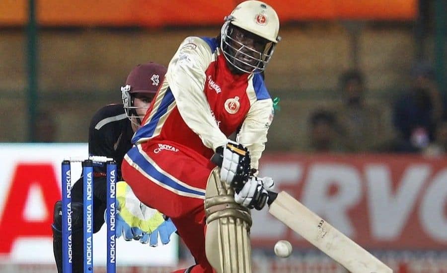 Chris Gayle's Five Sixes vs Pune Warriors Chris Gayle's Five Sixes vs Pune Warriors