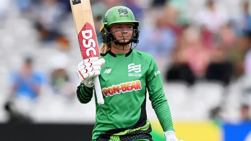 Danni Wyatt is on 2nd on the list of Most Runs in a Single Season in The Hundred Women's Danni Wyatt is on 2nd on the list of Most Runs in a Single Season in The Hundred Women's