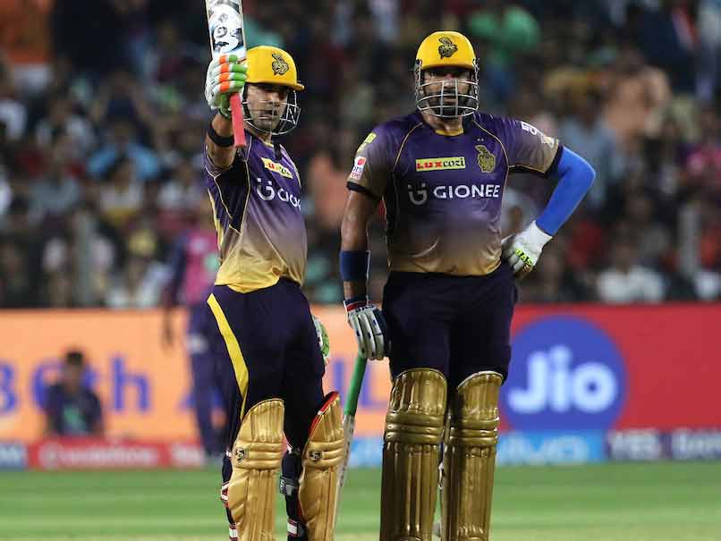 Gautam Gambhir and Robin Uthappa