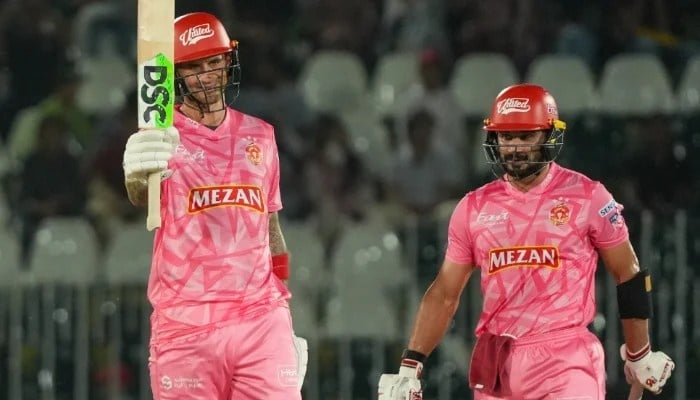 Sahibzada Farhan And Alex Hales Sahibzada Farhan And Alex Hales