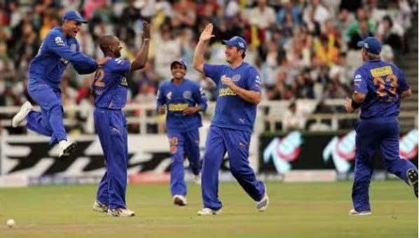 Rajasthan Royals vs DC – 217/7 chase in Apr 2008