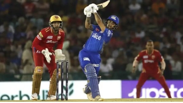 Mumbai Indians vs Punjab Kings – 216/4  chase in May 2023