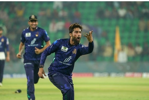 Mohammad Amir in PSL Mohammad Amir in PSL