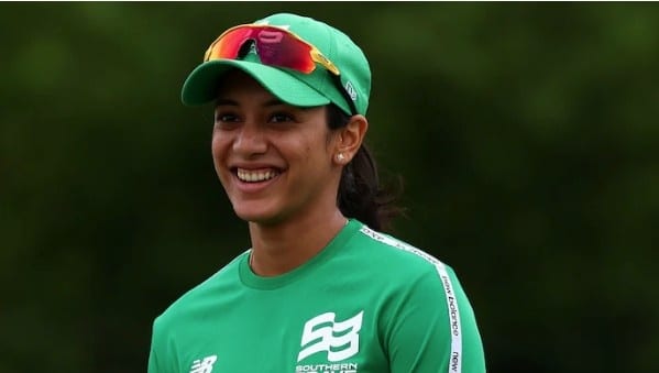 Smriti Mandhana in hundred women's competition Smriti Mandhana in hundred women's competition