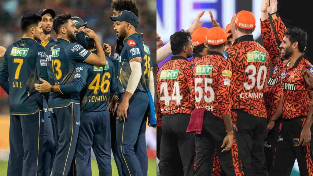 GT vs SRH Head-to-Head