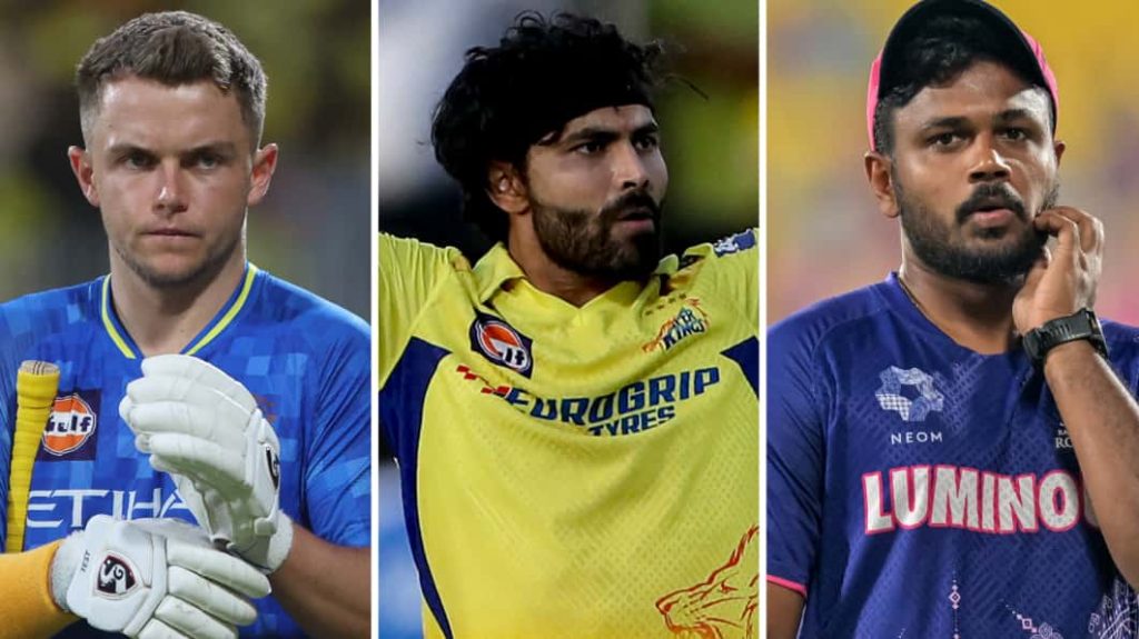 Sanju Samson Returns to CSK & Jadeja, Curran to RR Sanju Samson Returns to CSK & Jadeja, Curran to RR