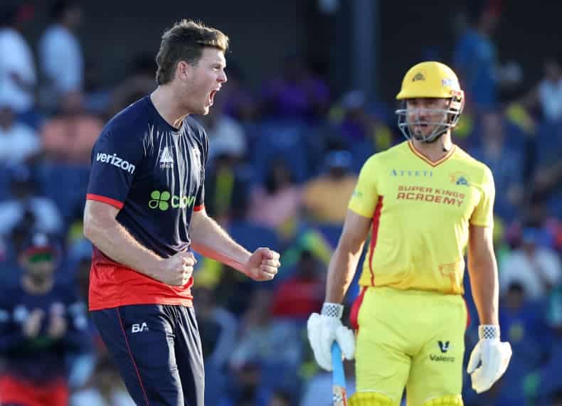 Texas Super Kings: 220/6 vs Washington Freedom