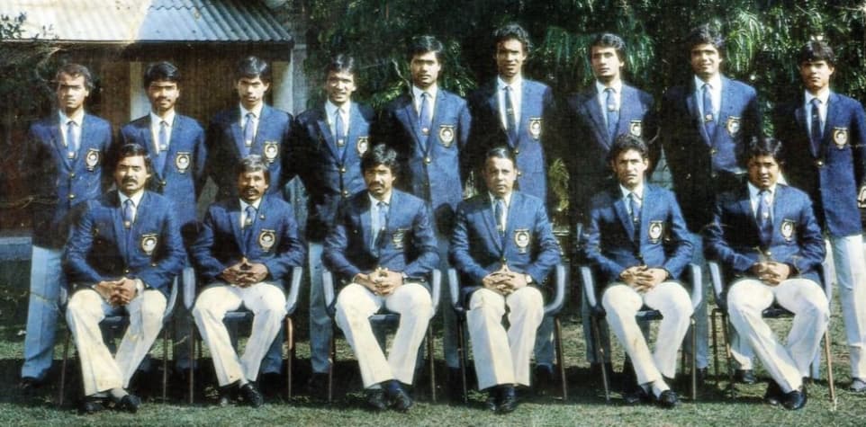 Bangladesh 94 all out vs Pakistan — Moratuwa, 1986 Asia Cup
