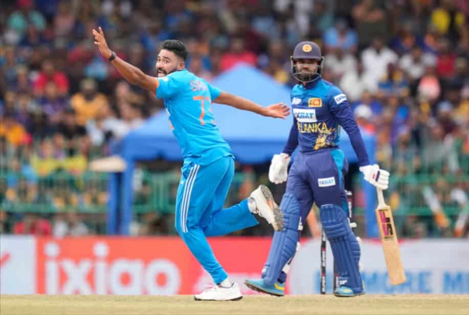 Sri Lanka 50 all out vs India — Colombo, 2023 Asia Cup Final