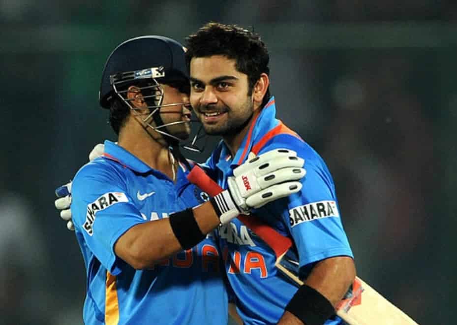 Virat Kohli & Gautam Gambhir 