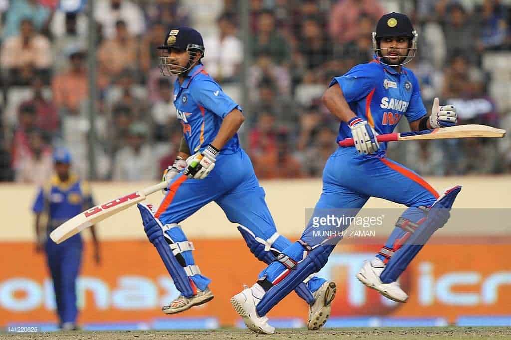 Virat Kohli and Gautam Gambhir: 205 vs Sri Lanka (2012) Virat Kohli and Gautam Gambhir: 205 vs Sri Lanka (2012)