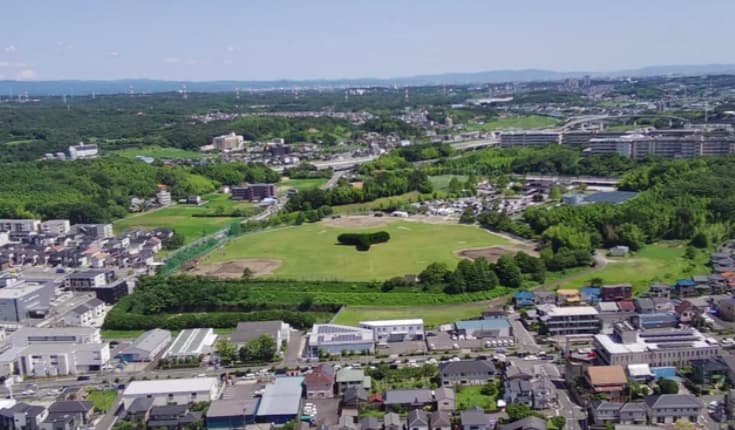 Kōrogi Athletic Park in Aichi Prefecture, Japan Kōrogi Athletic Park in Aichi Prefecture, Japan