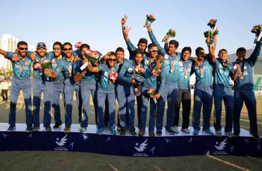 Asian Games 2014 Men's Cricket Winner Sri Lanka