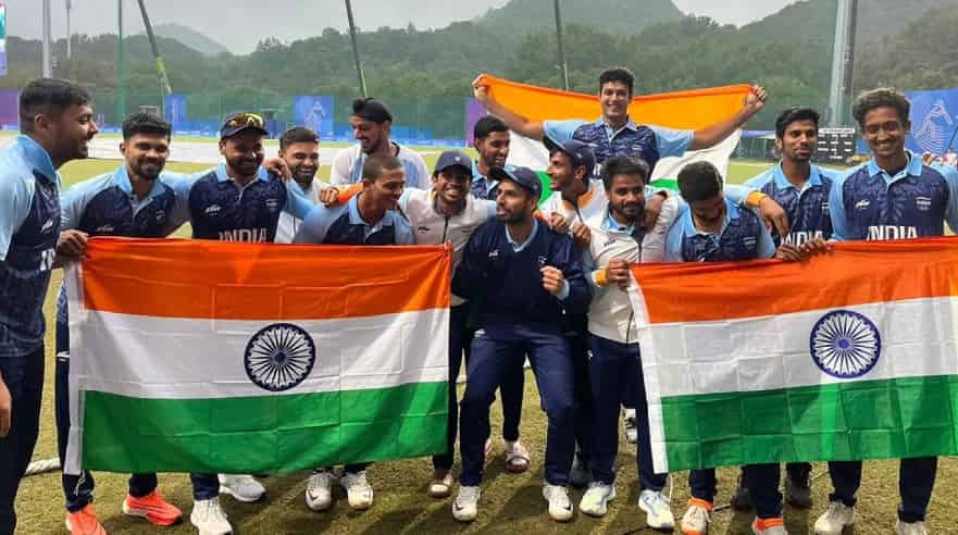 Asian Games 2023 Men's Cricket Winner India